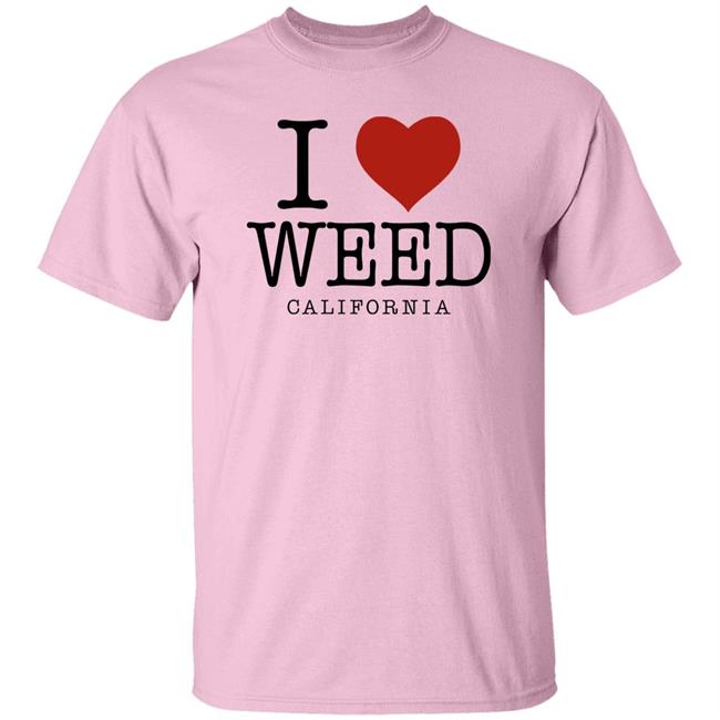 Riley Svdden Death I Love Weed California Shirt
