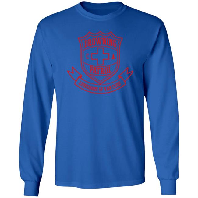 Kalynnkoury Sinjin Drowning Store Drowning Patrol Lifeguards Of Van Cleef Shirt