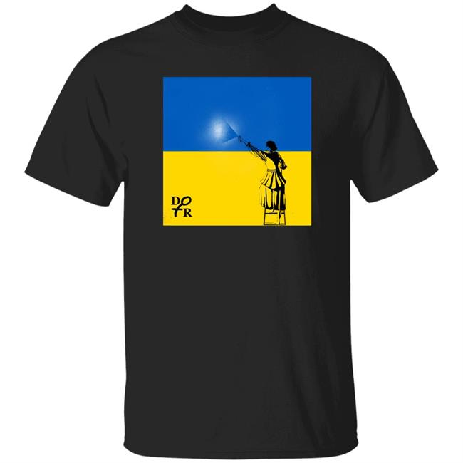 Volodymyr Zelensky Dotrdotr Store Spray Paint Ukraine Shirt
