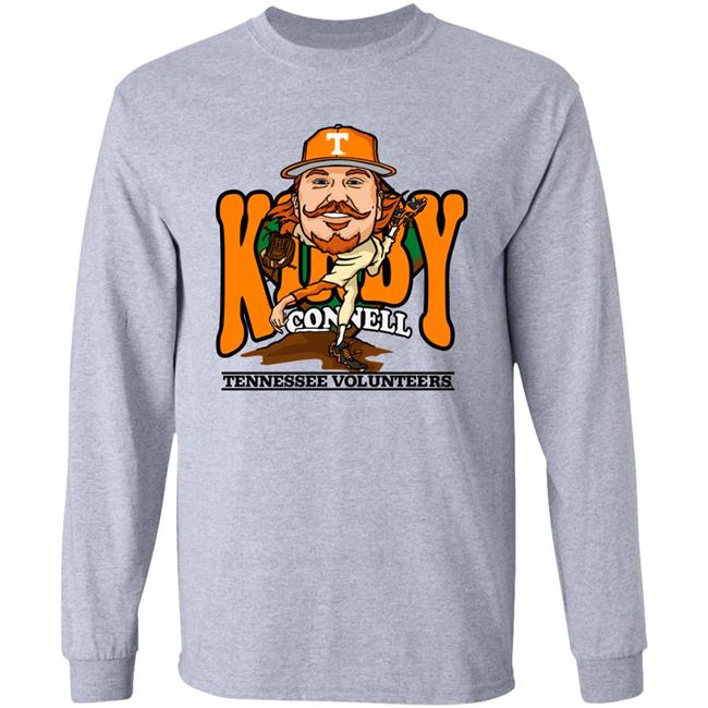 Kirby Connell Tennessee Volunteers Shirt Utvolshop Kirby Connell Caricature Shirt Volshop