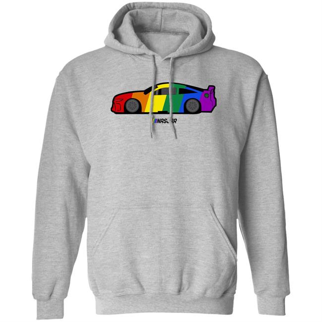 Nascar Checkered Rainbow Flag Car Shirt Nascar Store