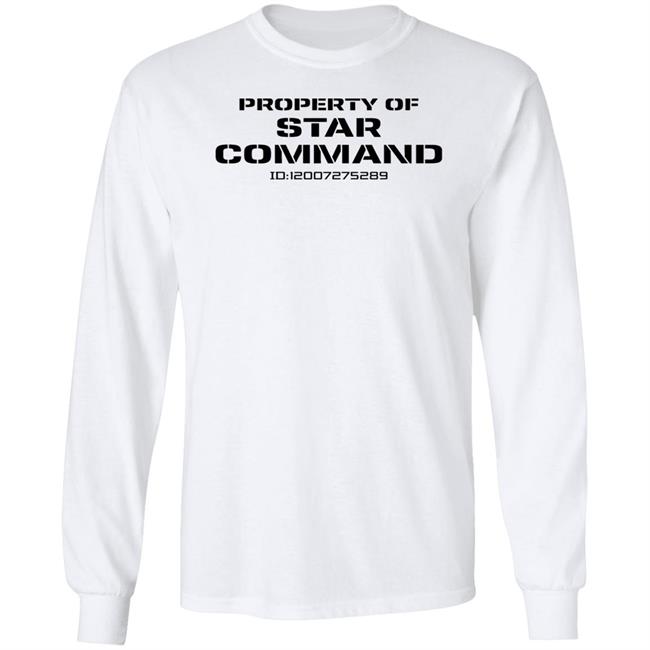 Property Of Star Command Shirt Andy Lightyear Property Of Star Command Shirt Lightyear Andy
