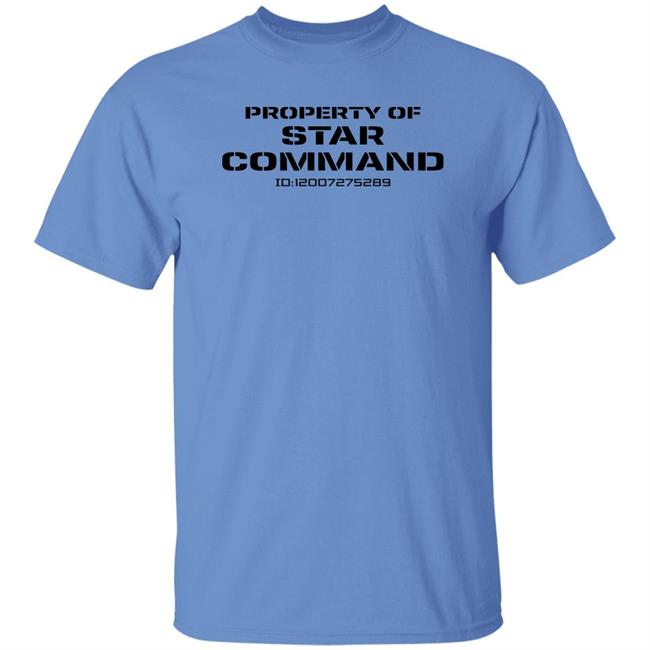Property Of Star Command Shirt Andy Lightyear Property Of Star Command Shirt Lightyear Andy