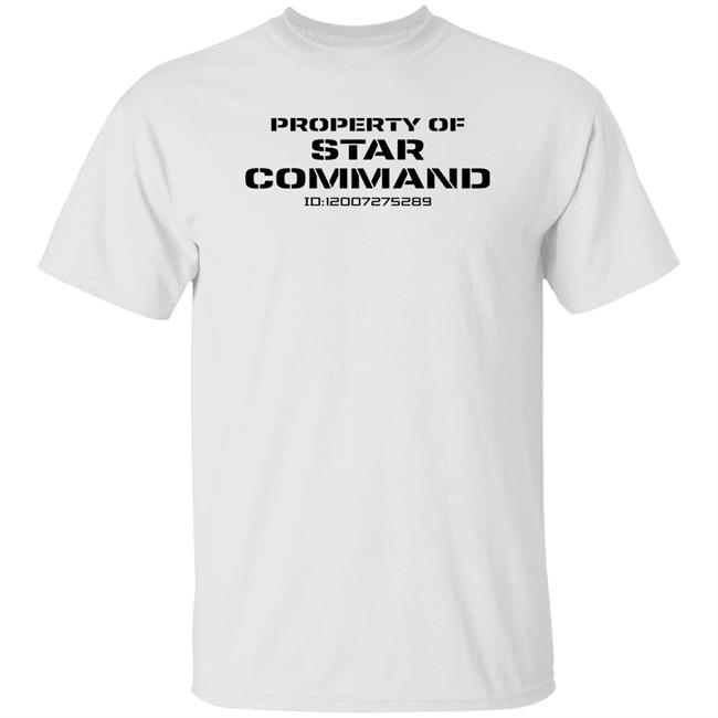 Property Of Star Command Shirt Andy Lightyear Lightyear Property Of Star Command Shirt Andy