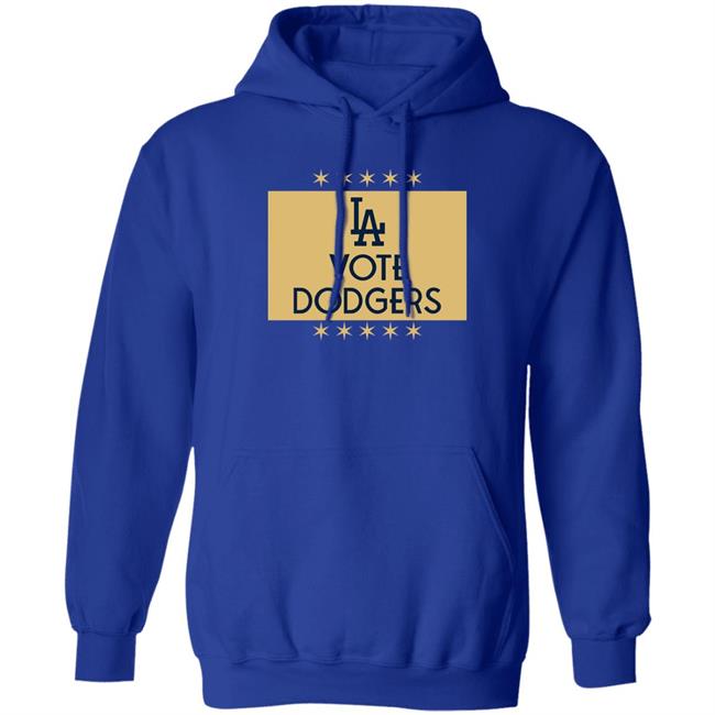 Vote Dodgers T-Shirt Los Angeles Dodgers Los Angeles Dodgers Vote Dodgers T-Shirt