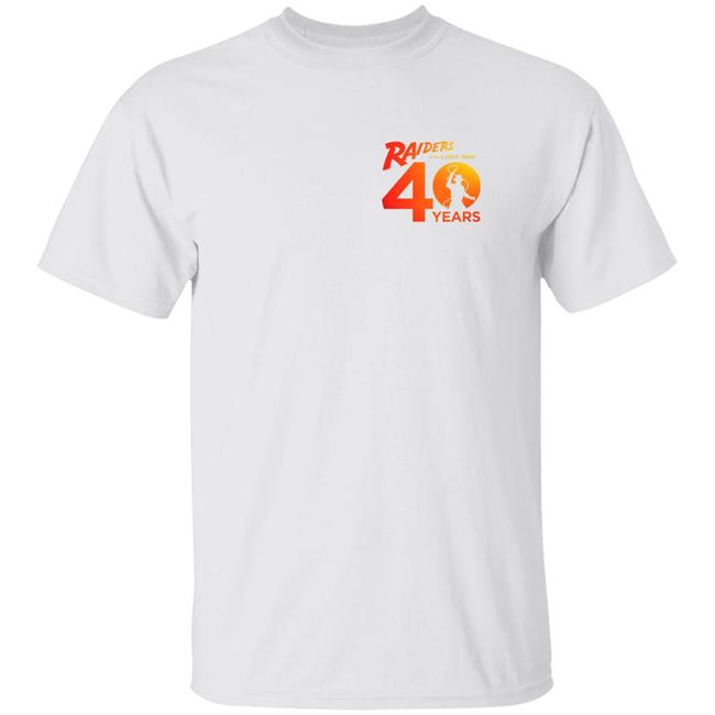 Indiana Jones And The Raiders Of The Lost Ark 40 Year Shirt Shopdisney Merch Indiana Jones And The Raiders Of The Lost Ark 40 Year Shirt Hoodie Sweatshirt