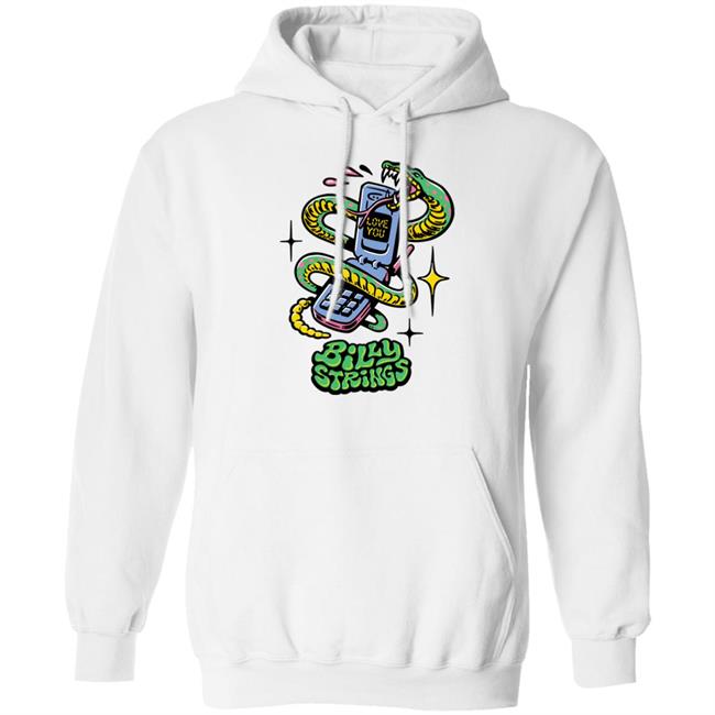 Billy Strings Store Summer 2022 Snake Phone Shirt
