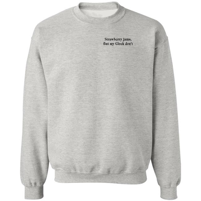 Strawberry Jams But My Glock Don't Shirt Kai Bent Lee X Ben Baller Collab Kai Bent Lee X Ben Baller Collab Strawberry Jams But My Glock Don't Shirt