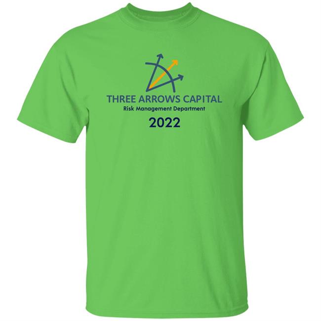 Three Arrows Capital Risk Management Department 2022 Shirt Dylan Leclair Dylan Leclair Three Arrows Capital Risk Management Department 2022 Shirt