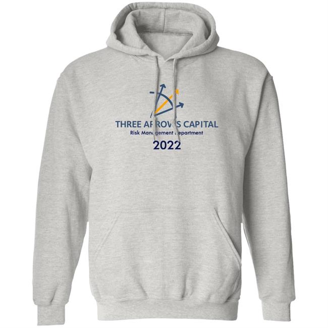 Three Arrows Capital Risk Management Department 2022 Shirt Dylan Leclair Dylan Leclair Three Arrows Capital Risk Management Department 2022 Shirt