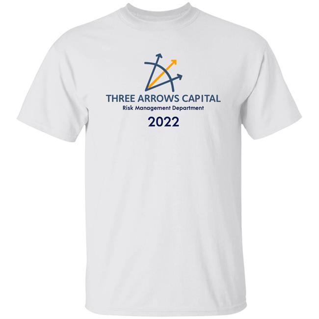 Three Arrows Capital Risk Management Department 2022 Shirt Dylan Leclair Dylan Leclair Three Arrows Capital Risk Management Department 2022 Shirt