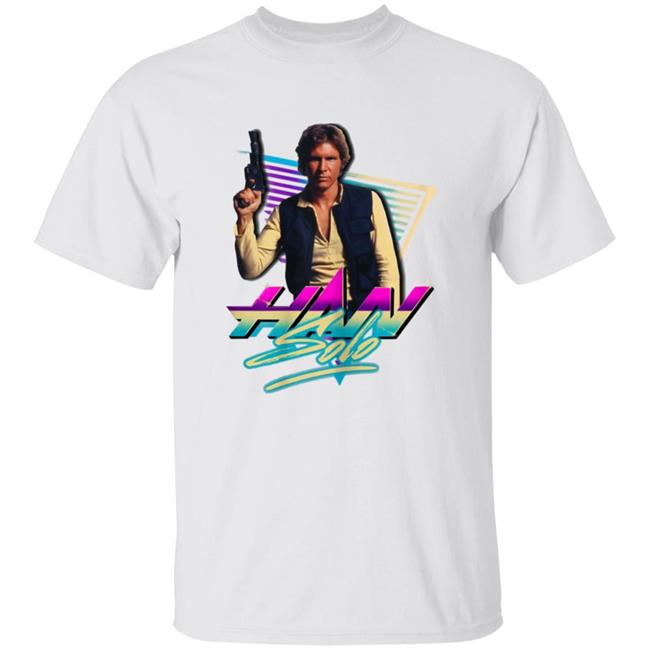 Han Solo Eighties Retro Shirt Star Wars Han Solo Eighties Retro Shirt Hoodie Sweatshirt