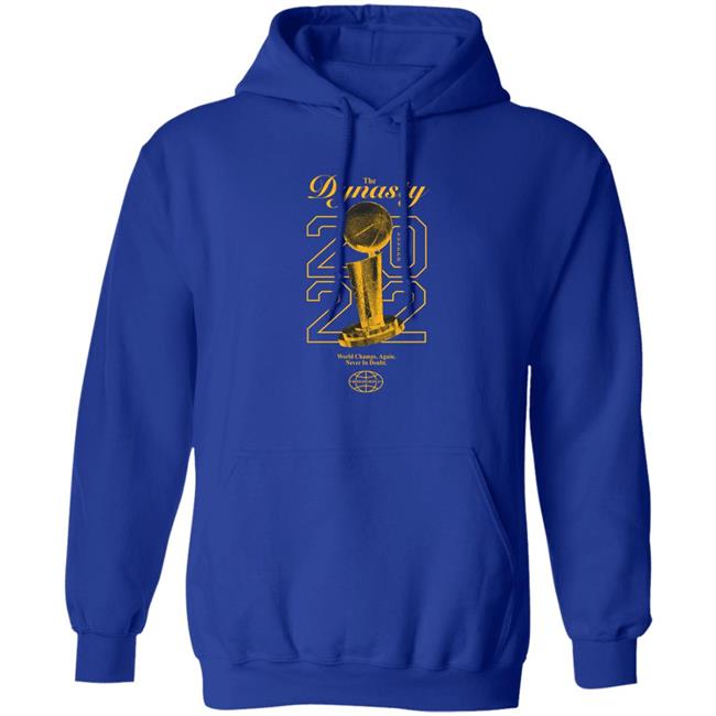 Warriorsworld Merch The Dynasty 2022 World Champs Again Never In Doubt Shirt