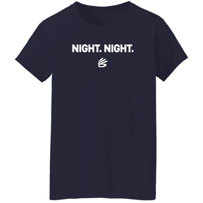 Steph Curry Wearing Night Night Shirt SC30 Inc. Overtime