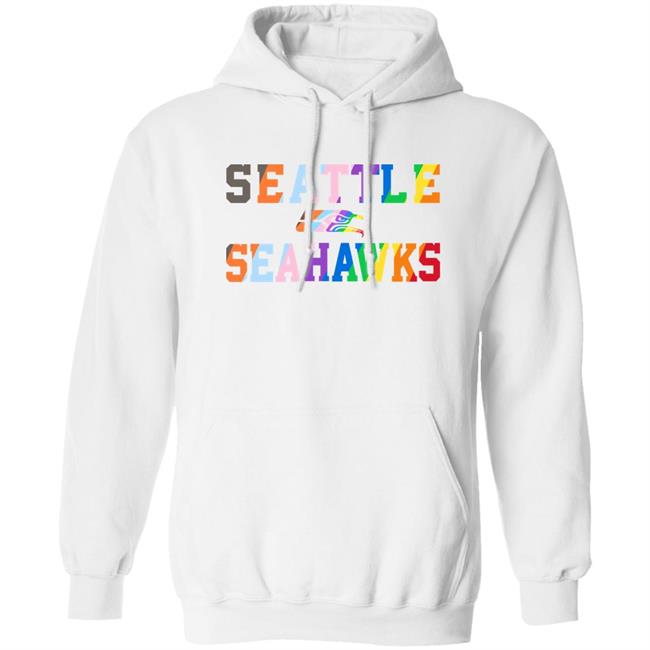 Dareke Young Dareke Young Wearing Seattle Seahawks Pride Shirt Seahawks Pro Shop