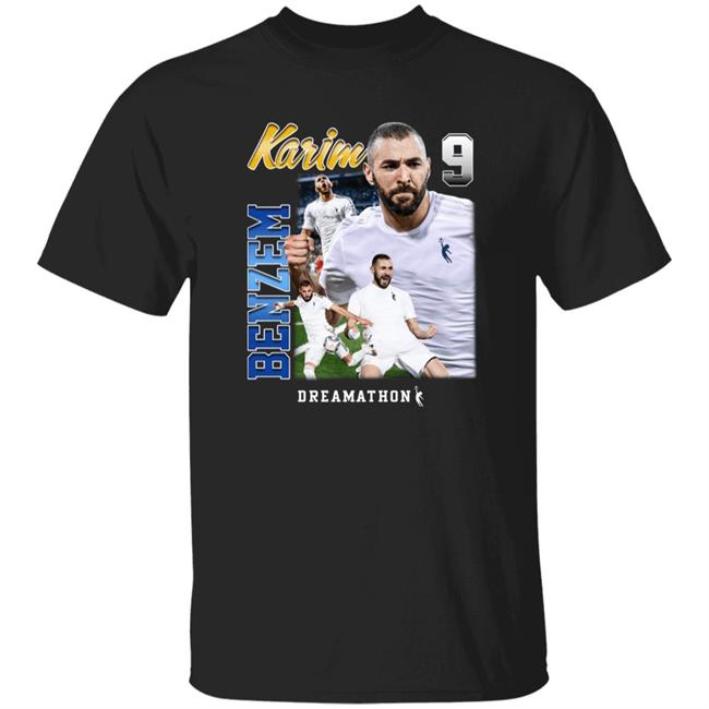 Dreamathon Merch Karim Benzema 9 Dreams Shirt Vini Jr 433