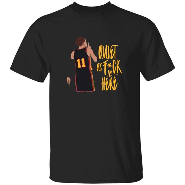 Quiet As Fack In Here Shirt Gafollowers Merch Ice Trae 'Quiet Af' Shirt Hoodie Sweatshirt