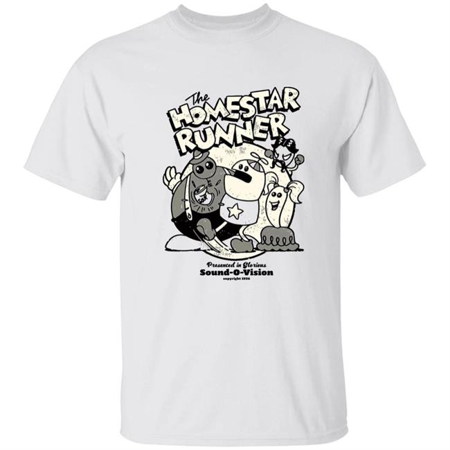 The Homestar Runner Shirt Fangamer Merch The Homestar Runner Shirt Hoodie Sweatshirt
