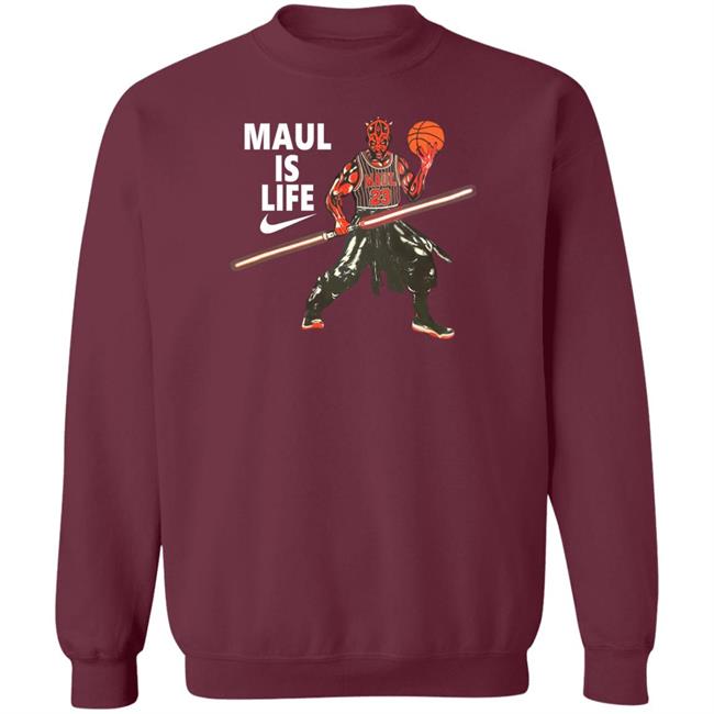 Darth Maul Shirts That Go Hard Maul Is Life Space Baller Shirt