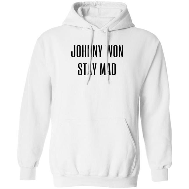 Brooke Johnny Depp Won Stay Mad Shirt Depplyhaiiows Johnny Won Stay Mad Shirt