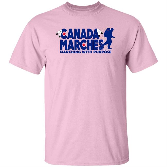 Canada Marches Marching With Purpose Shirt Maxime Bernier