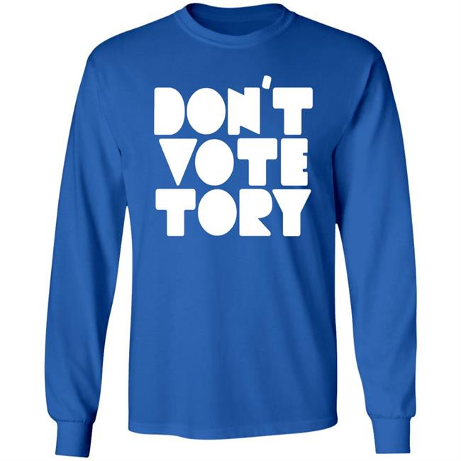 Don't Vote Tory Shirt Mark Bonnar