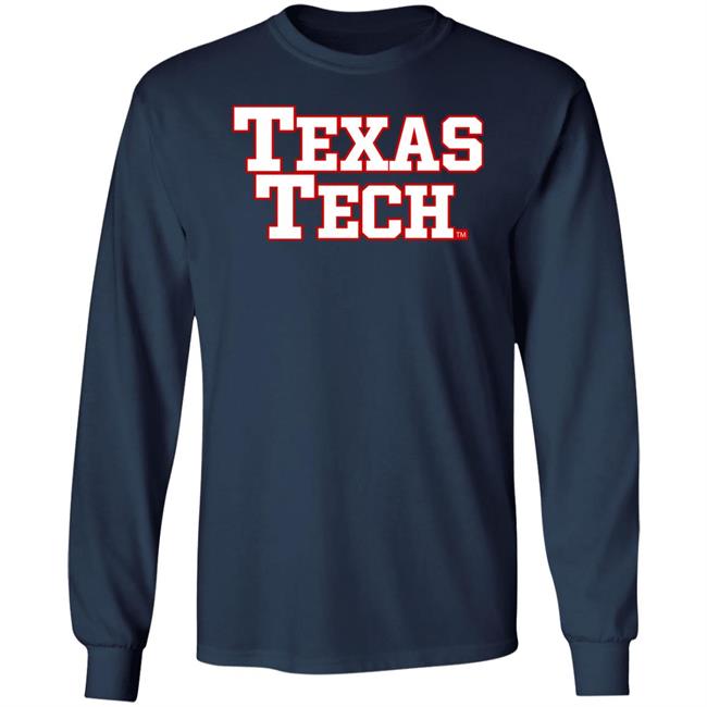 De’Vion Harmon Wearing Texas Tech Long Sleeve Tee Shirt