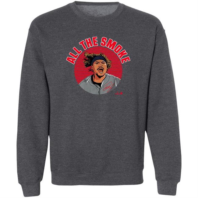 Bally Sports Cleveland Breakingt Store Josh Naylor All The Smoke Shirt