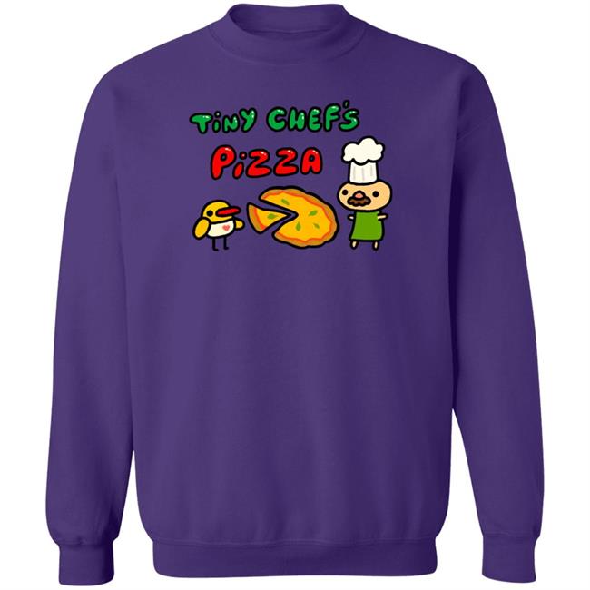 Grebcomics Store Tiny Chef's Pizza Shirt