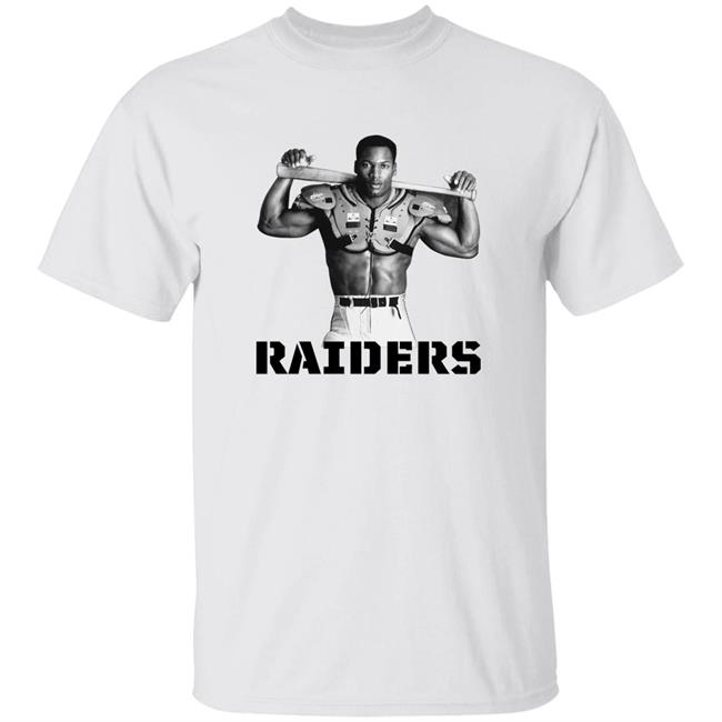 Bo Jackson Raiders Shirt Blackswhite Merch Bo Jackson Raiders Shirt Hoodie Sweatshirt