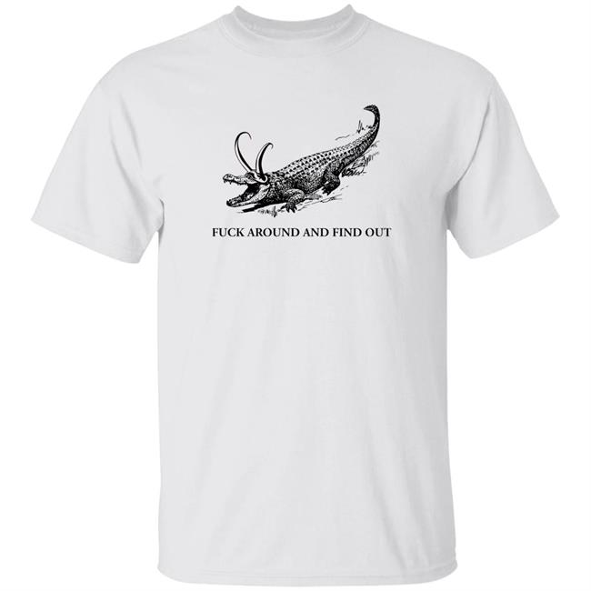 Crocodile Horn Fuck Around And Find Out Shirt Iucifest Fuck Around And Find Out Loki Alligator Shirt Hoodie Sweatshirt