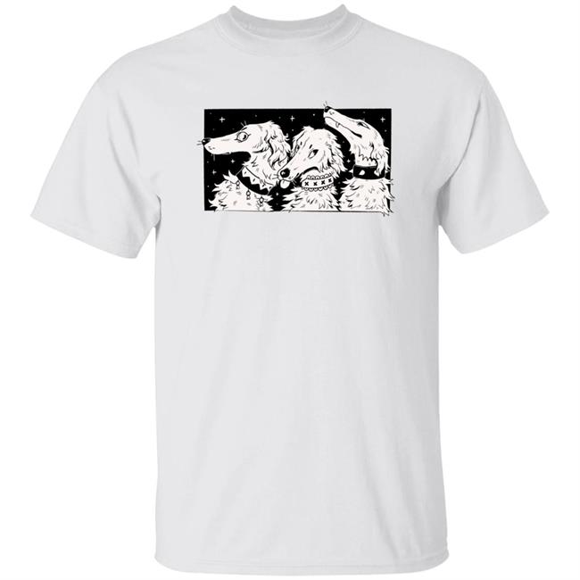 Borzoi Ringer Shirt Moth_Sprout Borzoi Ringer Shirt Hoodie Sweatshirt