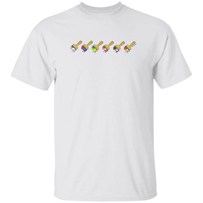 Paint Brushes Adult Short Sleeve Shirt Neopetsshop Neopets Pride Paint Brushes Adult Short Sleeve Shirt Hoodie Sweatshirt