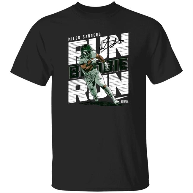 Miles Sanders Run Boobie Run Shirt 500Level Merch Miles Sanders Run Boobie Run Shirt Hoodie Sweatshirt