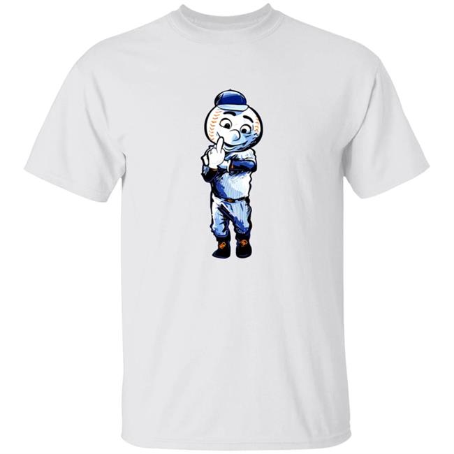 New York Mets Baseball Team Mascot Middle Finger T Shirt Hoodie Sweatshirt