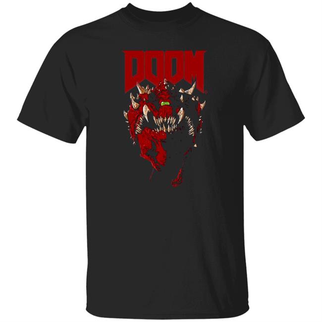 Bethesda Merch Doom Eternal Cacodemon Shirt Hoodie Sweatshirt