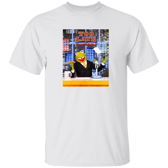 Kermit Letterfrog Shirt Vintage Jim Henson Kermit Letterfrog Shirt Hoodie Sweatshirt