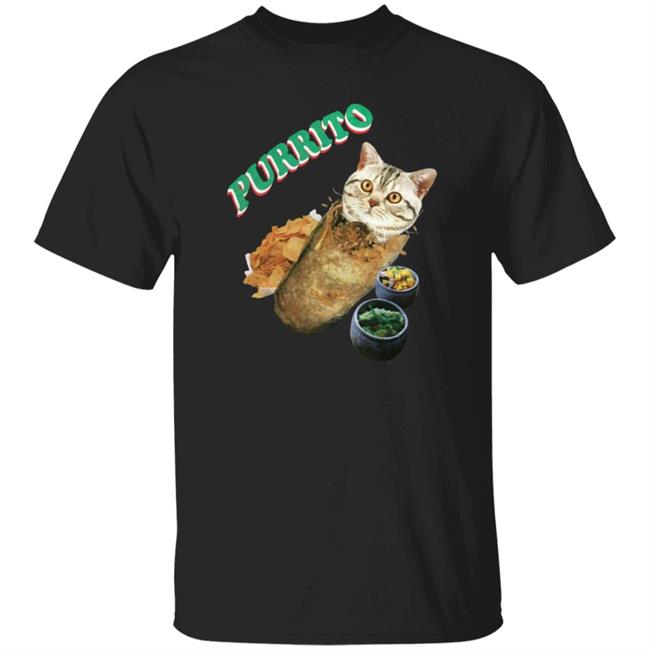 Purrito Cat In A Burrito Guacamole Guac Salsa Shirt Jamesgunn Purrito Cat In A Burrito Guacamole Guac Salsa Shirt Hoodie Sweatshirt