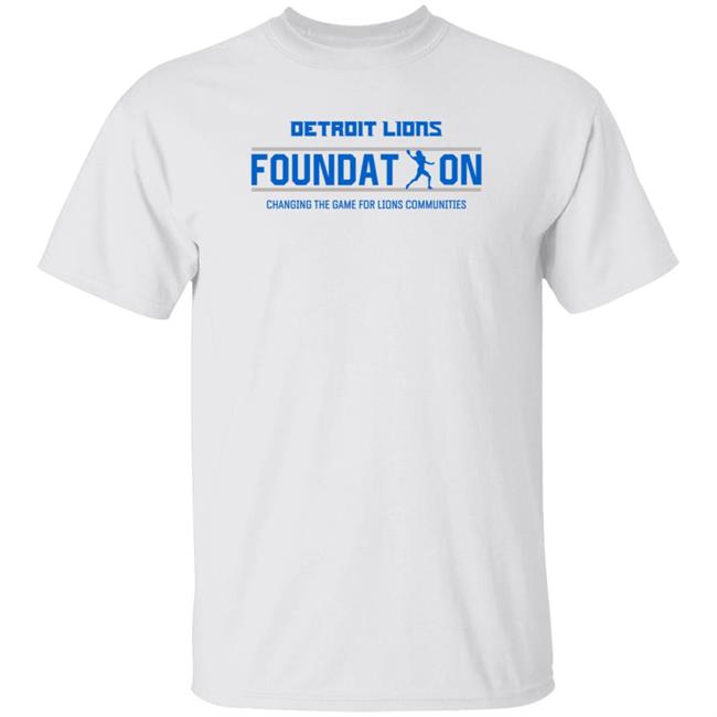 Uyen - Detroit Lions Foundation Shirt Commemorate The Detroit Lions Foundation Shirt Hoodie Sweatshirt