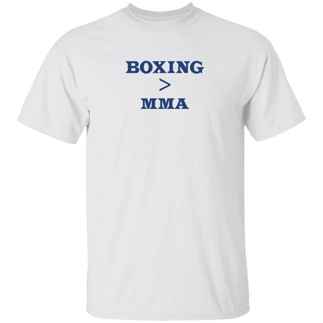 MyNhung - Jake Paul Merch Boxing Over Mma White Shirt Hoodie Sweatshirt