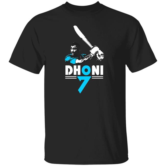 Indian Captain Ms Dhoni 7 Batting Shirt Whistlepodu Indian Captain Ms Dhoni 7 Batting Shirt Hoodie Sweatshirt