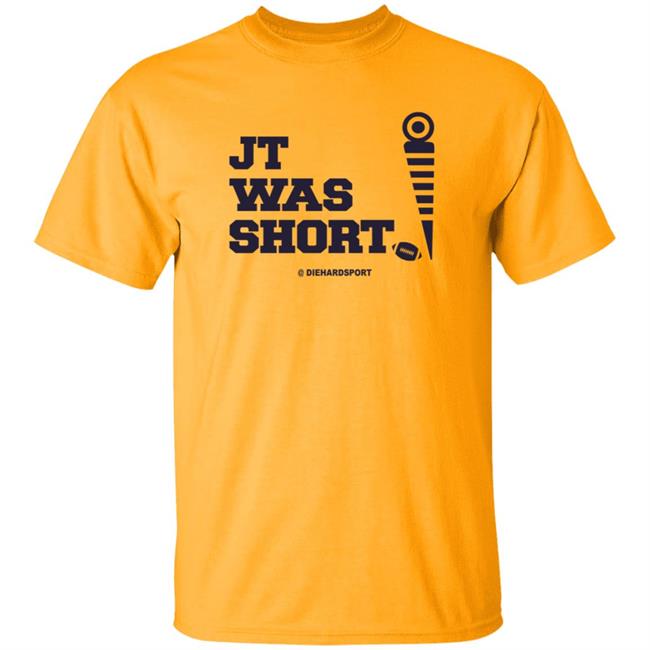 HoangAnh - Jt Was Short Diehardsport Shirt JT was short University of Michigan Football Shirt
