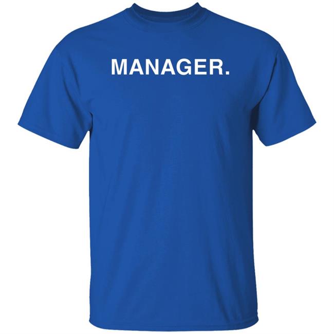 Vu - Manager Shirts Obvious Shirt David Ross Manager Shirt