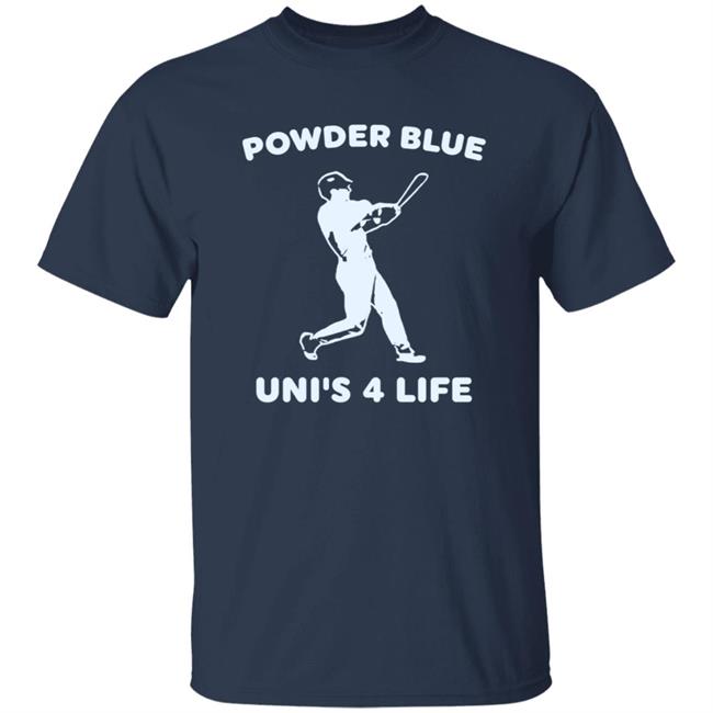 Vu - Powder Blue Unis 4 Life Shirt George Springer