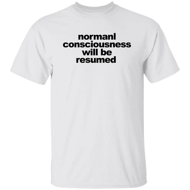 Vu - Normal Consciousness Will Be Resumed Shirt Lesley-Ann Brandt Lucifer shirt