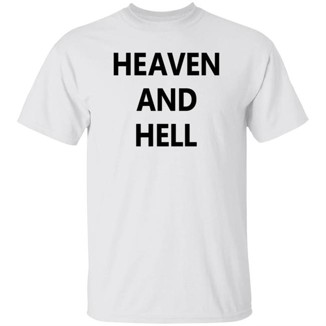 Ai - Heaven And Hell Shirt Nudiejeans Shop Heaven And Hell Shirt Hoodie Sweatshirt