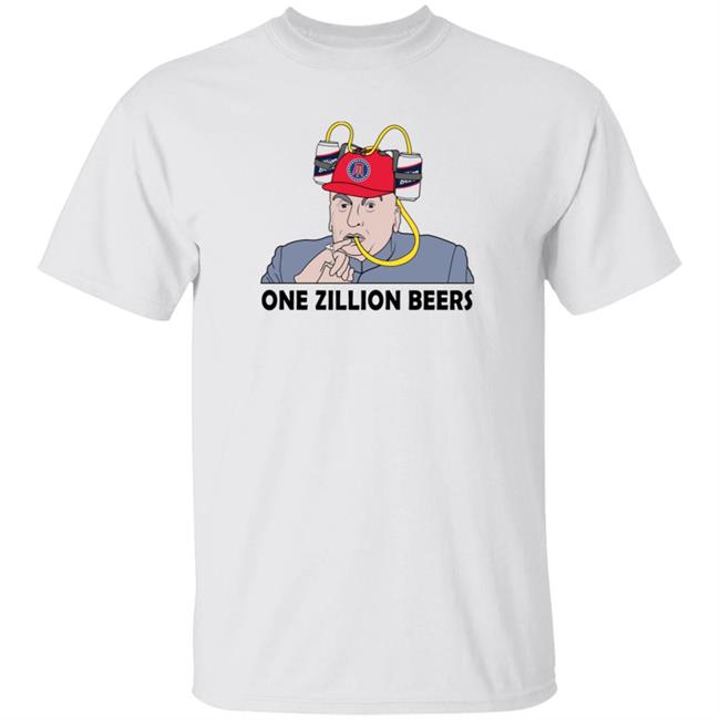 Uyen - One Zillion Beers Shirt Barstool Sport Store Taylor Heinicke One Zillion Beers Shirt Hoodie Sweatshirt