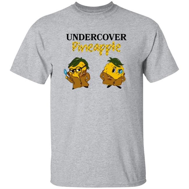 Vu - Crime Weekly Undercover Pineapple Shirt Crime Weekly Merch