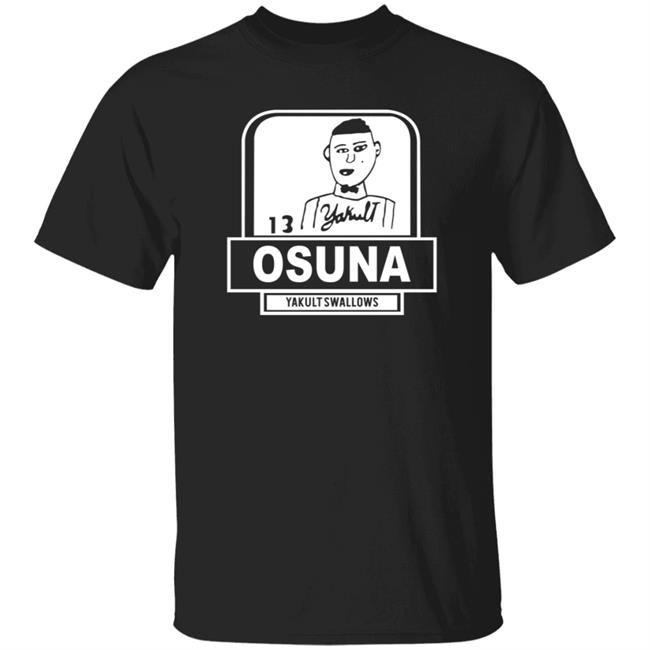 Jose Osuna 13 Osuna Yakult Swallows T Shirt Hoodie Sweatshirt