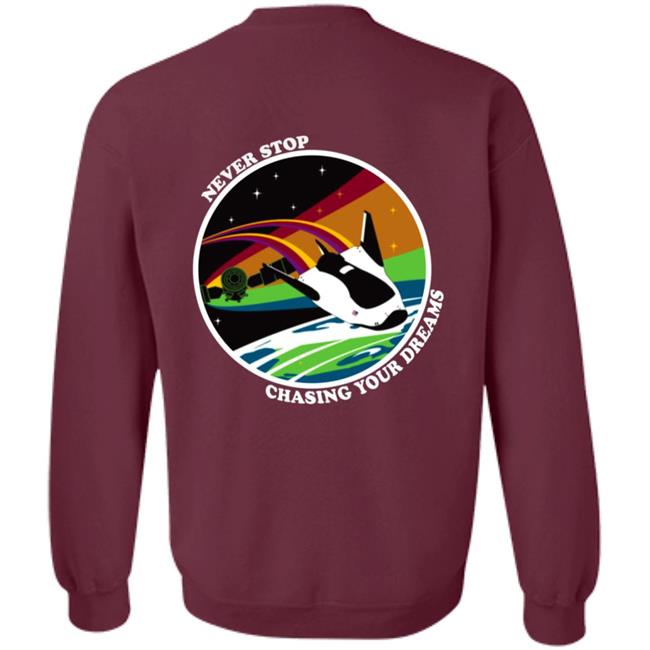 Never Stop Chasing Your Dreams Shirt Hoodie Sweatshirt Never Stop Chasing Your Dreams Shirt Hoodie Sweatshirt
